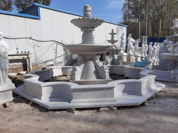 Planning a stone fountain for your garden